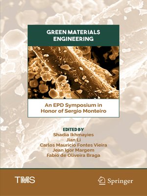 cover image of Green Materials Engineering